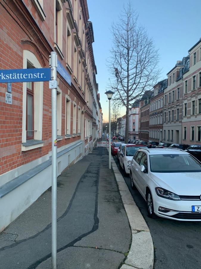 Zum Bahnhof Apartment Zwickau Ngoại thất bức ảnh